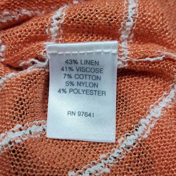 J. Jill tissue sweater beach resort linen blend🏵 - Picture 6 of 13